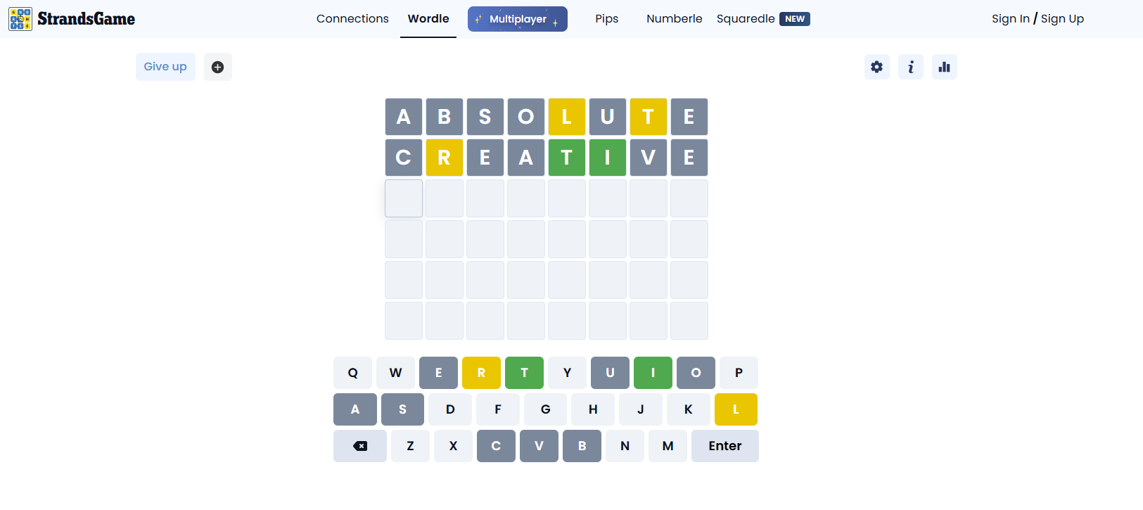 Wordle Pattern Recognition